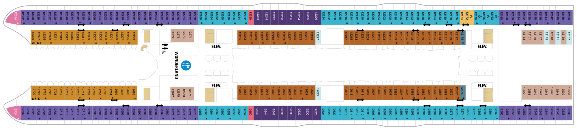 Deck 12 plan